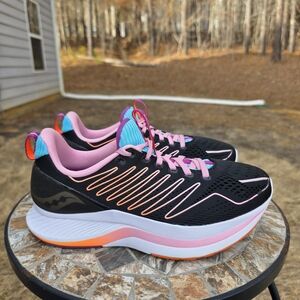 Saucony Endorphin Shift S10577-25 Black Running Shoes Sneakers Women's Size 7.5
